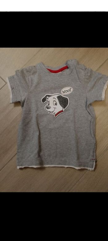 Tee-shirt dalmatien 9 mois