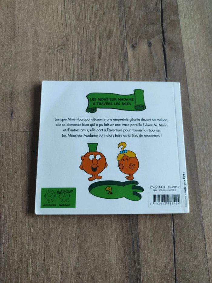 Livre : Les Monsieur Madame et les dinosaures - photo numéro 2