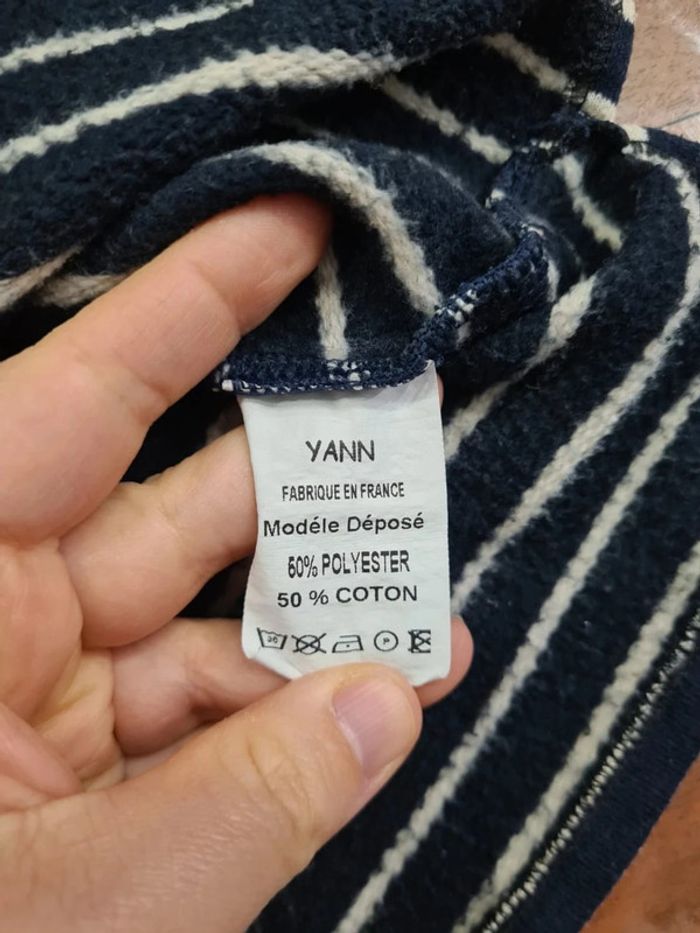 Pull a rayures type marinière corsica taille 2 ans - photo numéro 5