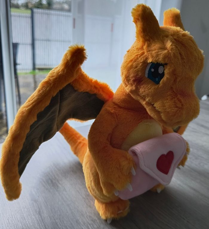 Peluche Pokémon Dracaufeu 🔥 - photo numéro 2