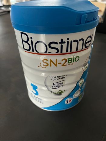 Lait Biostime 3eme âge neuf