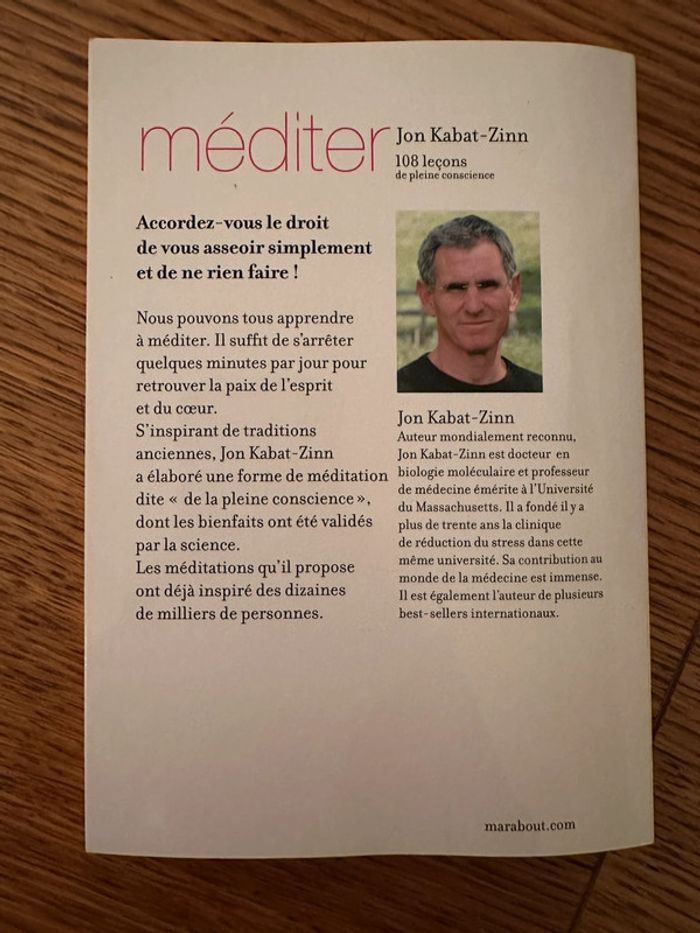 Méditer 108 leçons de pleine conscience - Job Kabat-Zinn + CD - photo numéro 2