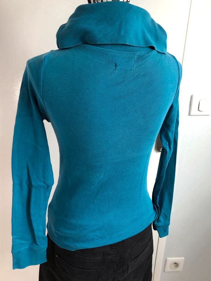 Haut à col roulé Cimarron couleur bleu canard 38/40 - photo numéro 4