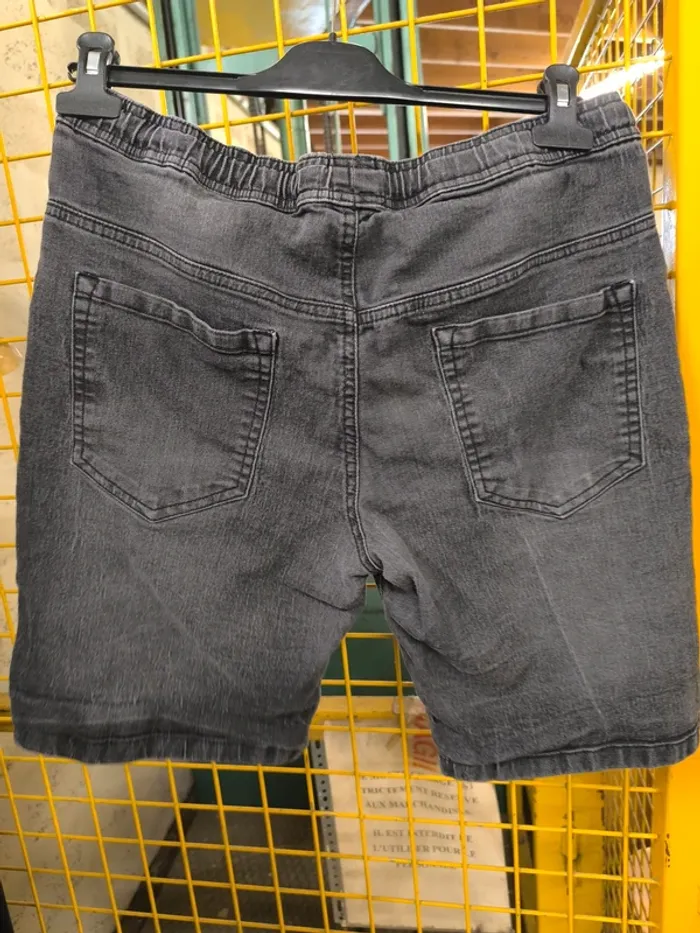 196924 short en jeans gris homme M sans marque - photo numéro 2
