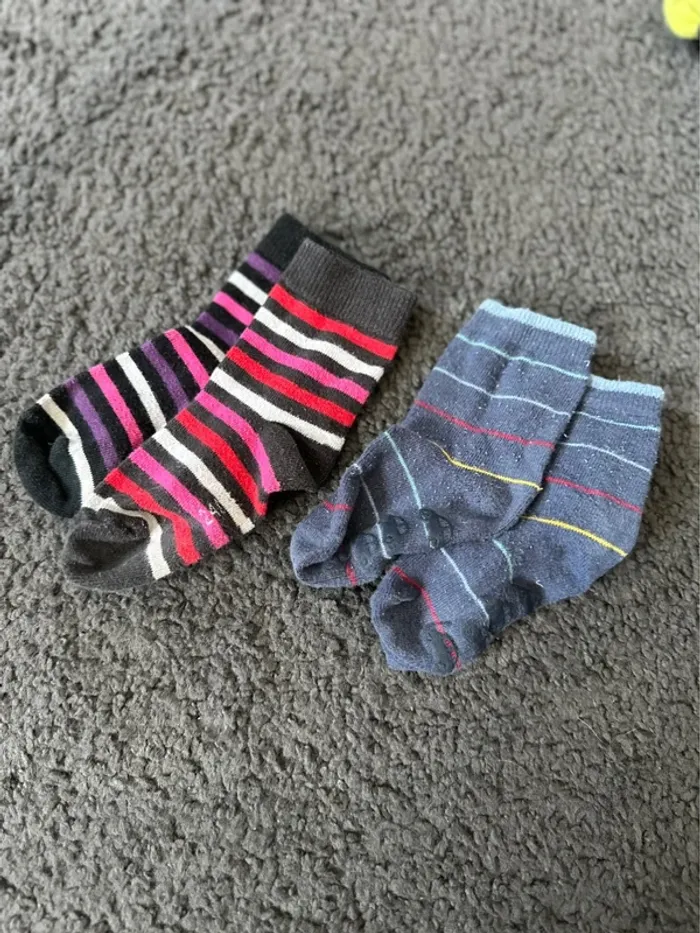 Lot chaussettes bébé 23/26