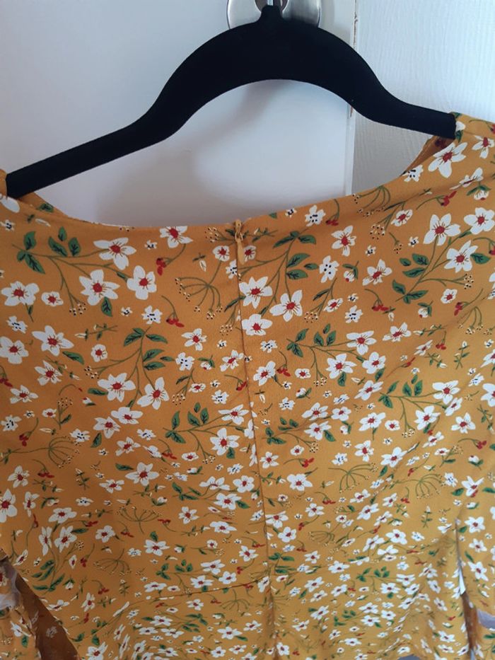 Blouse asymétrique fleurie - photo numéro 8