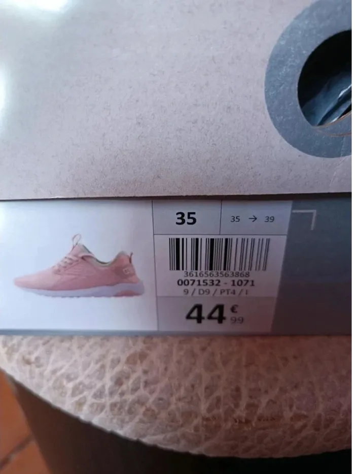 Baskets neuves kappa taille 35 sanpuerto - photo numéro 5
