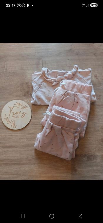 Lot vêtements 1 mois fille