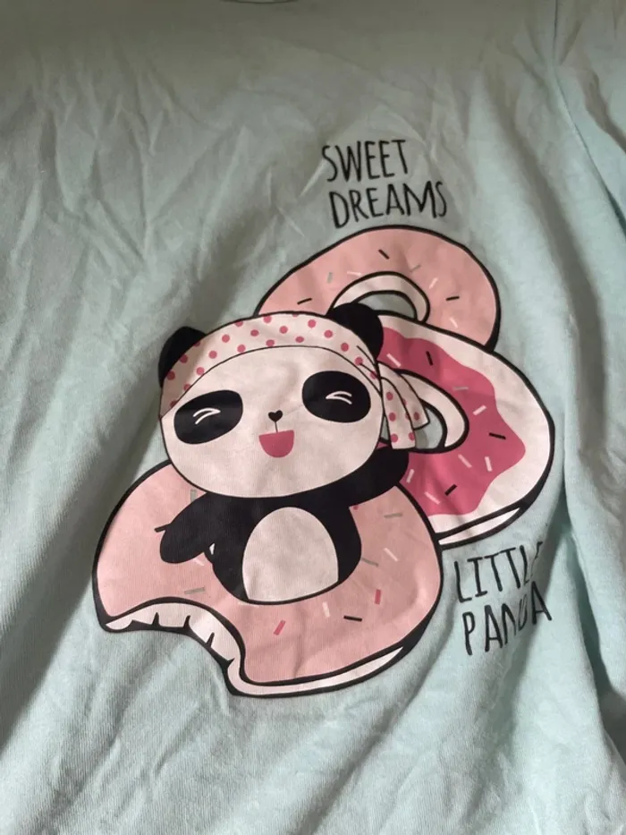 Ensemble pyjama panda - photo numéro 2