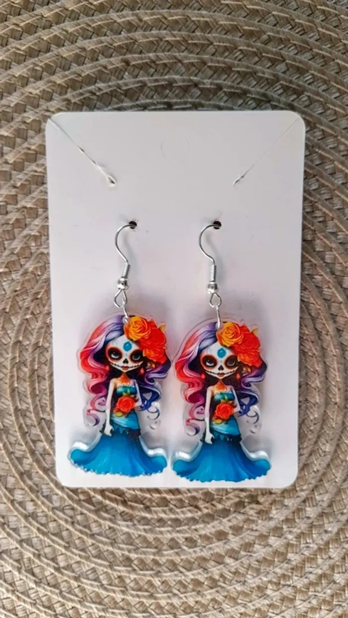 Boucles d'oreilles Halloween neuves