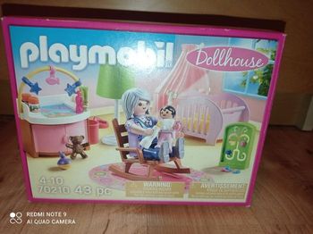 Playmobil, chambre bébé 70210, complet