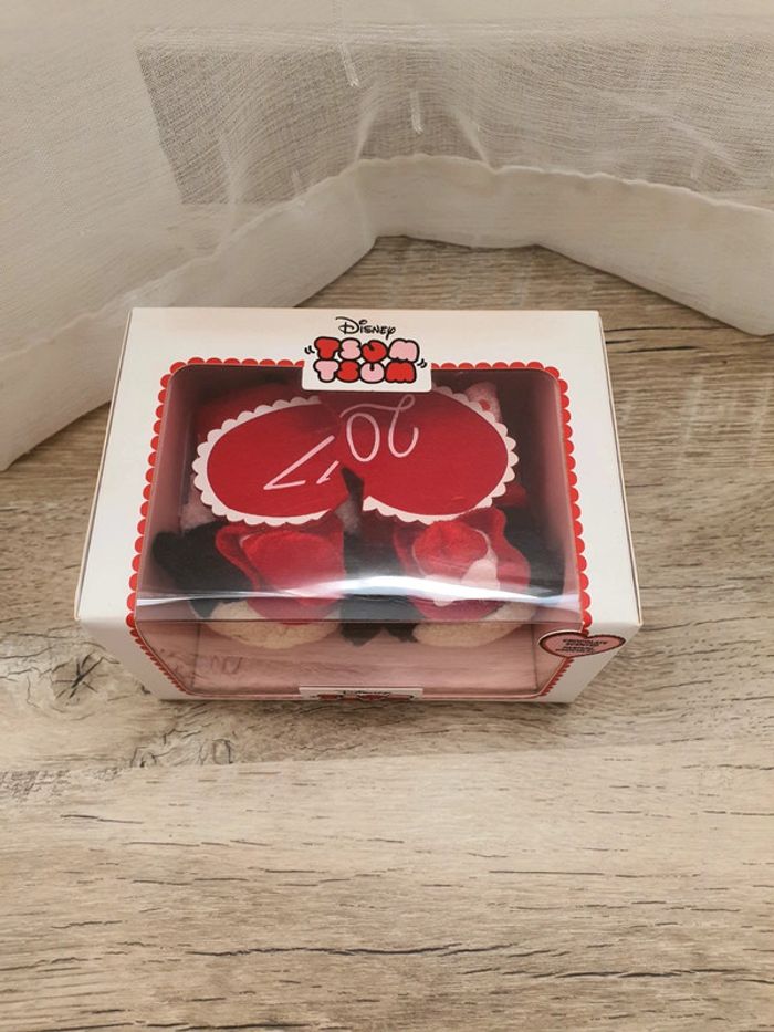 Coffret tsum tsum mickey minnie St valentin 2017 - photo numéro 2
