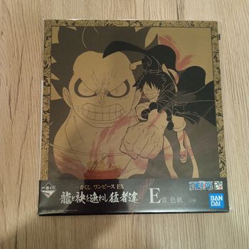 Shikishi One piece Luffy