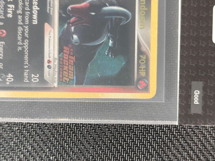 Carte Pokémon Dark Houndoom holo Ex Team Rocket Return STAMP - photo numéro 3