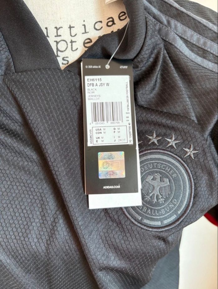 Maillot Adidas foot Allemagne femme M - photo numéro 2