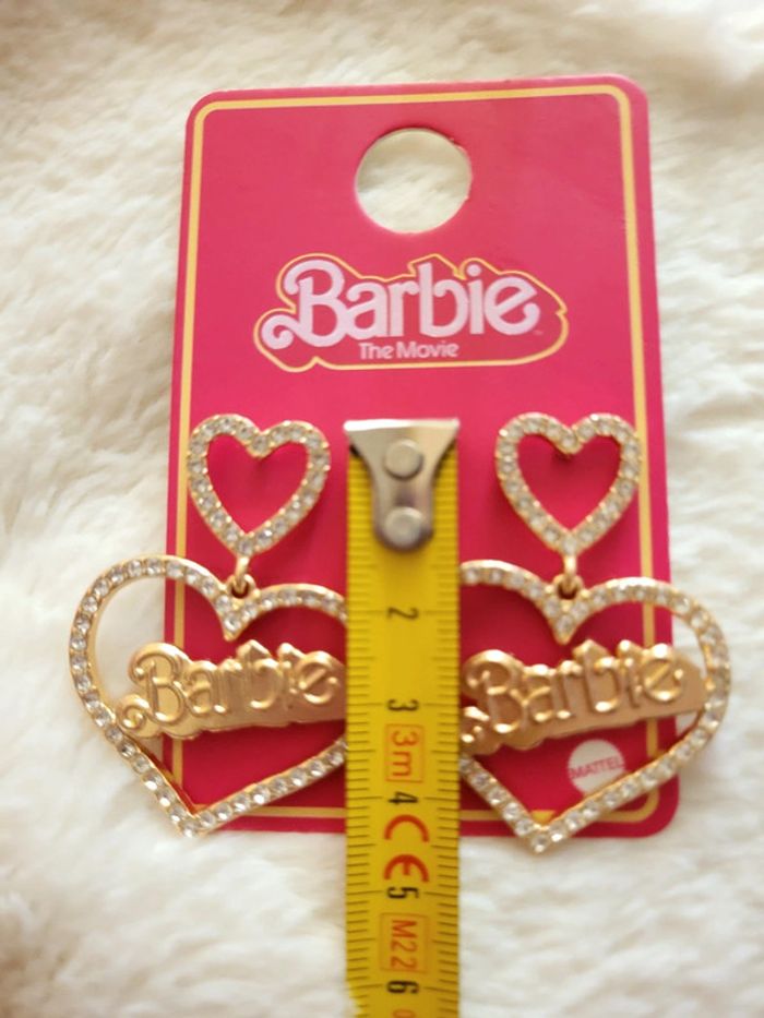 Boucles d'oreilles Barbie - photo numéro 5