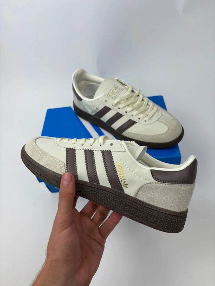 Adidas Handball spezial Marron et blanc 40 - photo numéro 5