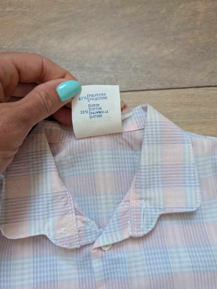 Superbe chemise vintage neuve 12 mois - photo numéro 4