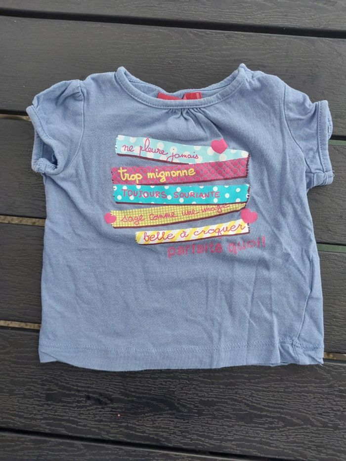 Lot 5 Tee-shirts 12mois - photo numéro 7