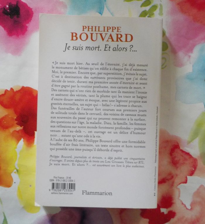 Je suis mort. Et alors ?. de Philippe Bouvard Ed. Flammarion - photo numéro 2