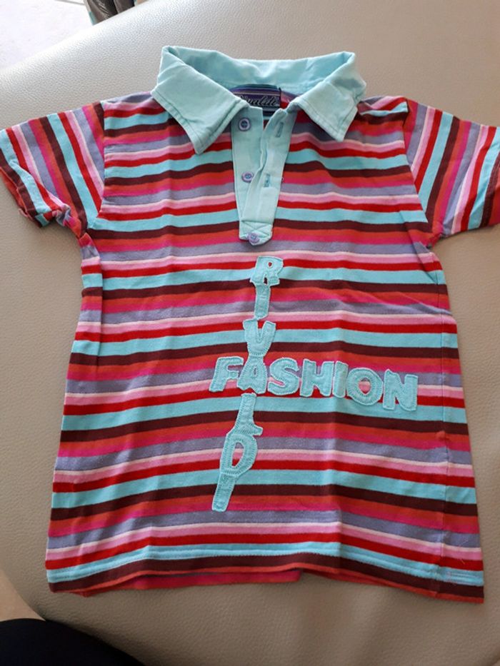 Polo 8 ans fille