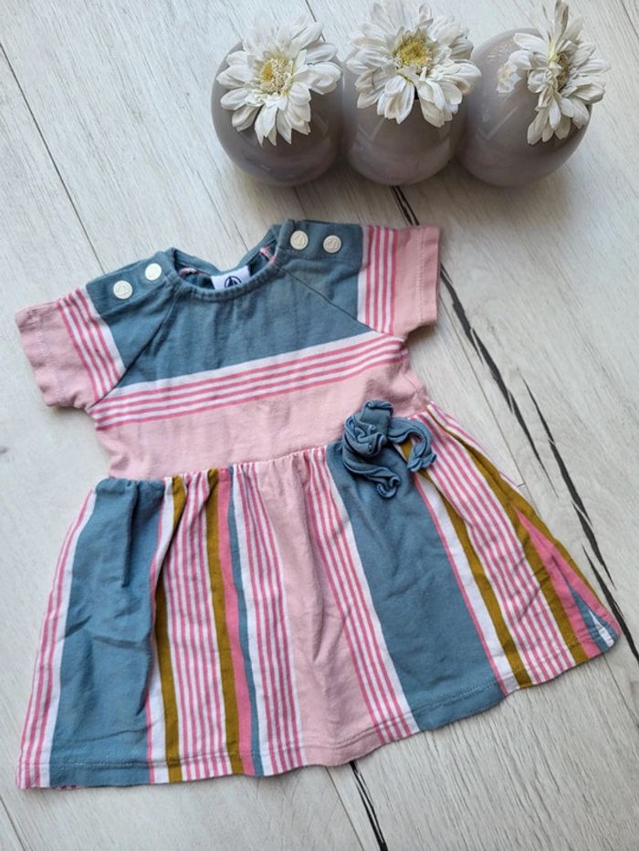 Jolie robe estivale petit bateau 3 mois