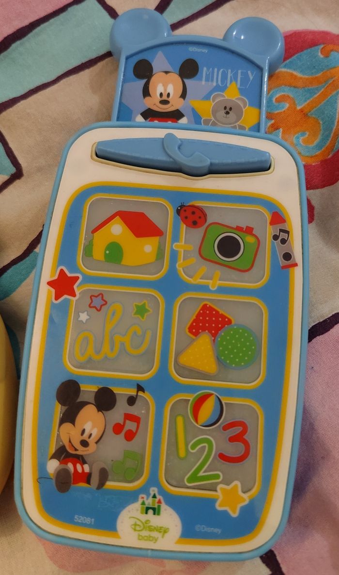 Téléphone mickey - photo numéro 2