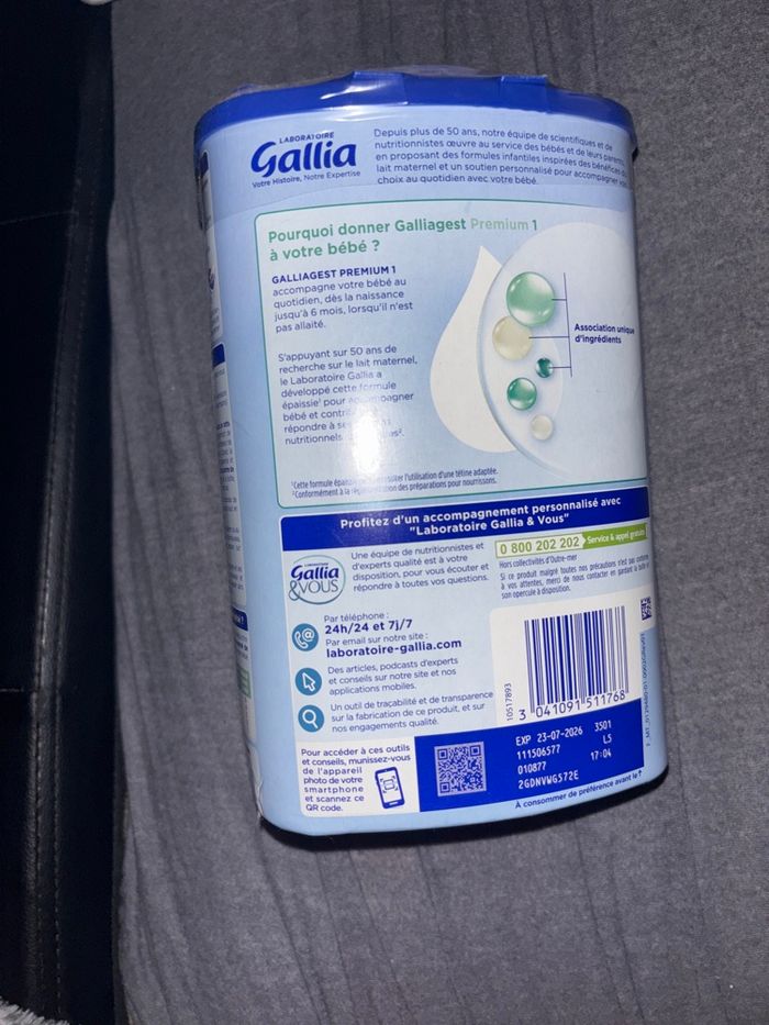 Lait gallia - photo numéro 2