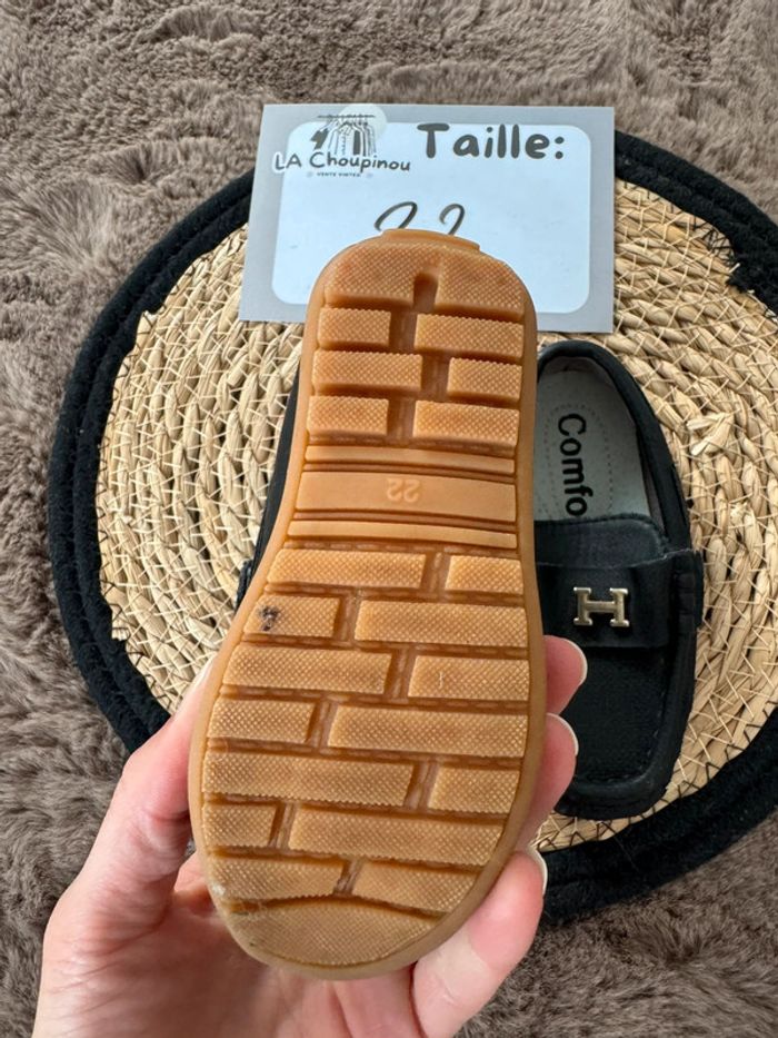 Mocassin noir - taille 22 🌼 - photo numéro 2