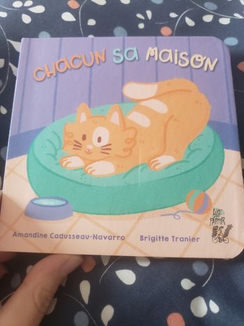 Chacun sa maison - livre bébé