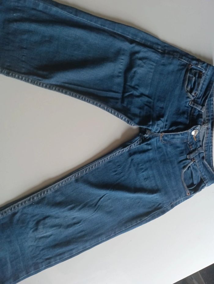 Pantalon jeans femme Levi's Strauss 501 rétro vintage taille 36 coupe droite - photo numéro 3