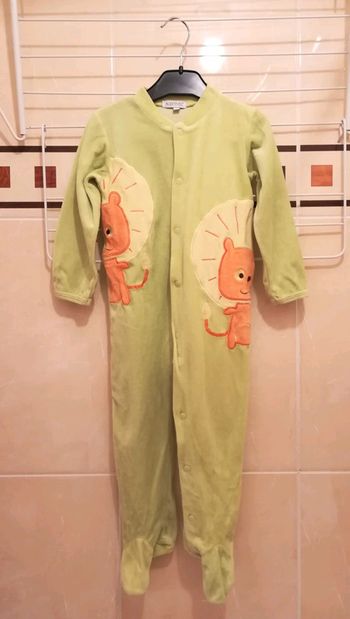 Pyjama en velours T94 cm - V92B