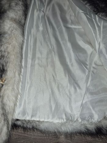 Veste fausse fourrure