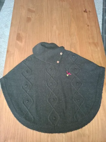 Poncho Marron Sergent Major 8/10 ans