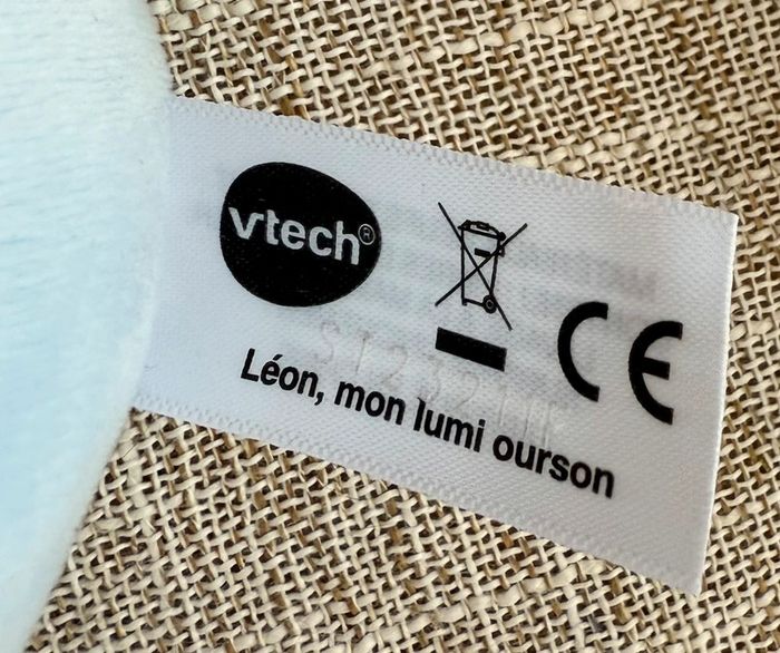 Léon mon lumi ourson veilleuse/peluche musicale Vtech - photo numéro 5