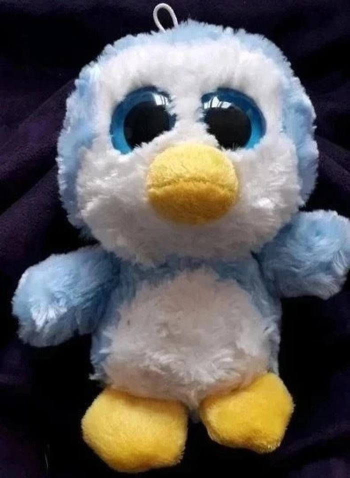 2 peluches gros yeux - photo numéro 2