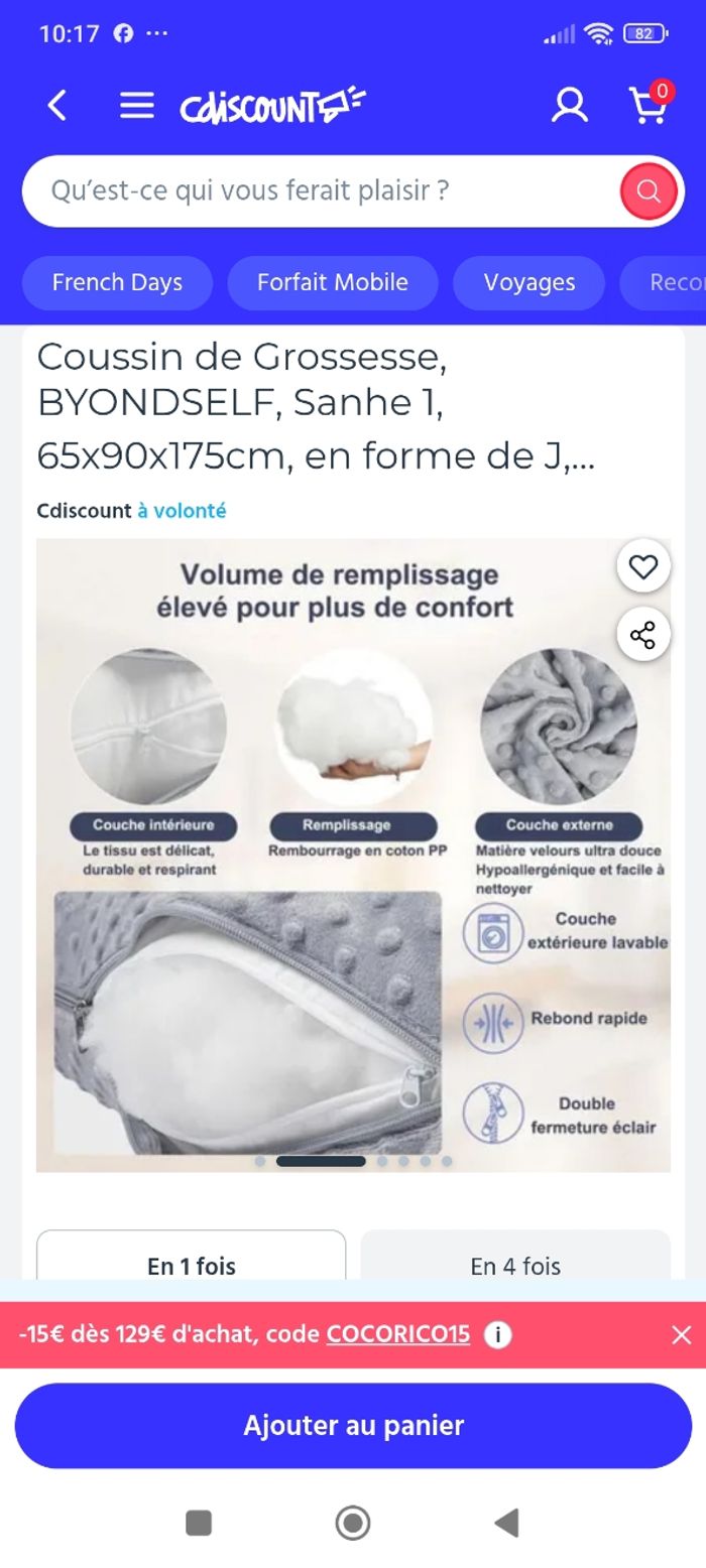 Coussin de grossesse - photo numéro 4
