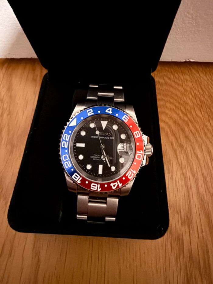 Montre Seiko Mod Pepsi - photo numéro 3