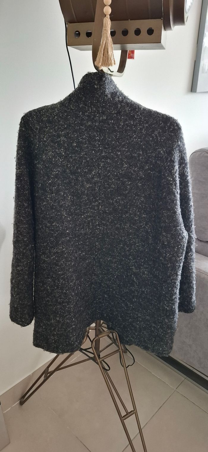 Manteau femme gris - photo numéro 6