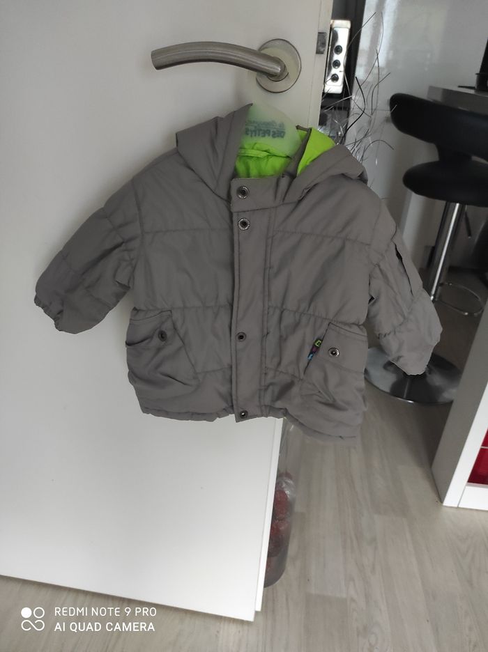 Manteau berlingot garçon 6 mois