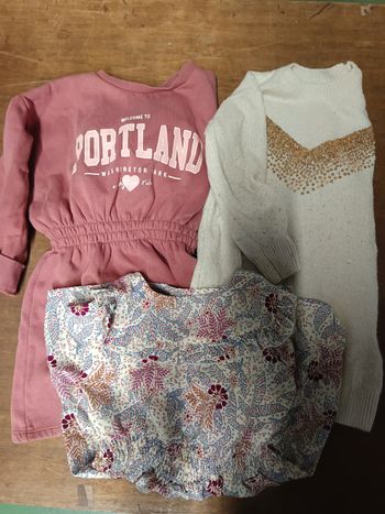 Lot robes 4 ans