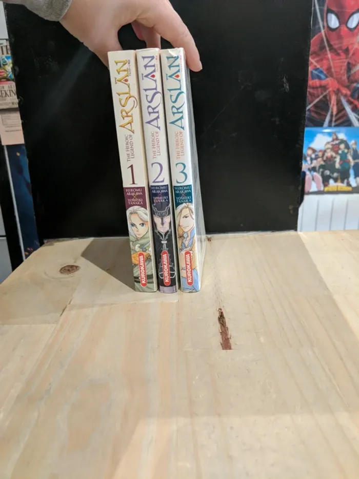 Lot The Heroic Legend of Arslan - Tomes 1 à 3 - photo numéro 2