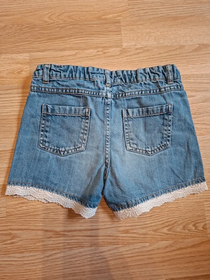 Short jean dentelle - photo numéro 6