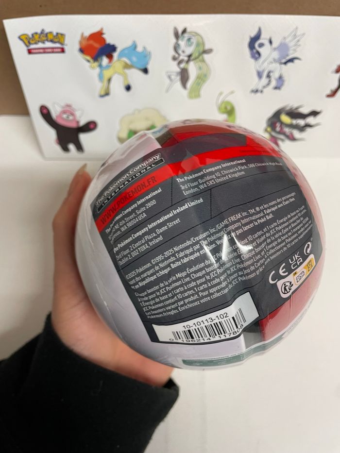 Coffret de 3 Pokeball Pokémon - Neuf sous scellage - photo numéro 3