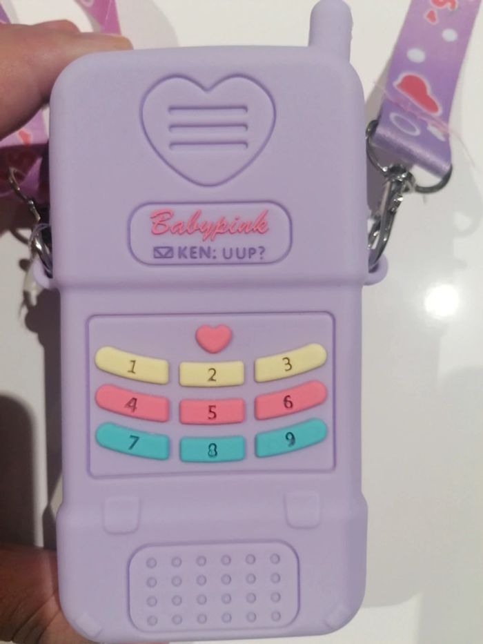 Mini sac pop it téléphone 📱 - photo numéro 3