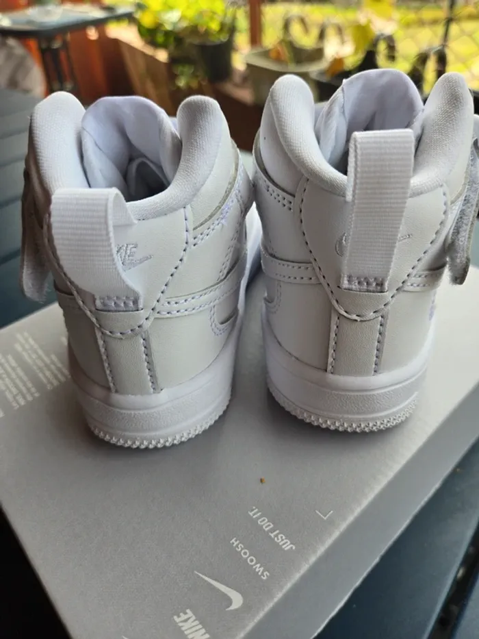 Nike force 1 easyon blanche taille 25 neuves - photo numéro 5