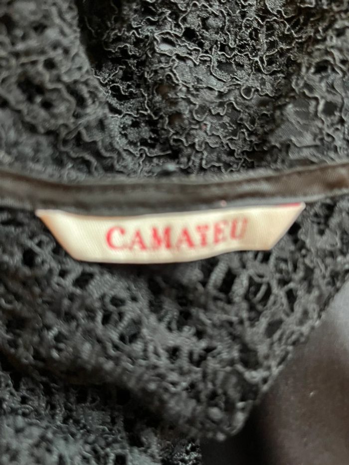 Robe noire et dentelle camaïeu S - photo numéro 7
