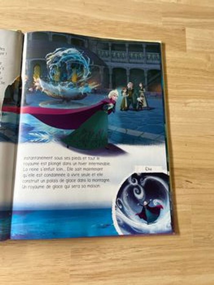 Livre Disney Audiocontes Magiques n°11 – La Reine des Neiges – Bon État (Sans Figurines) - photo numéro 4