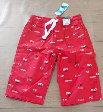 Bermuda garçon 10ans neuf