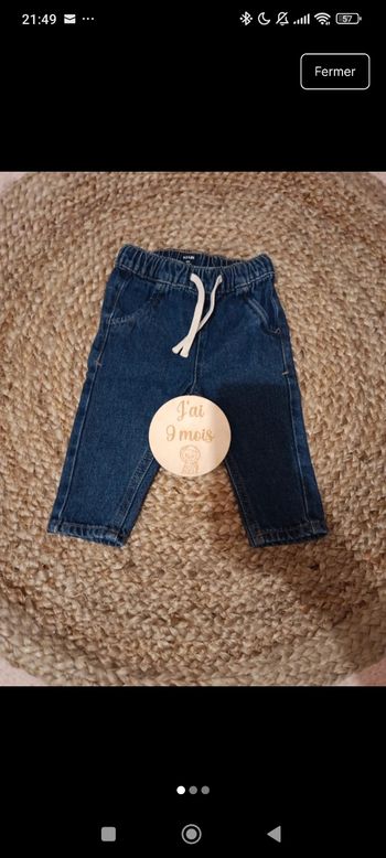 Jean 9 mois 